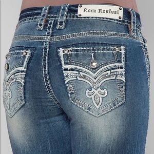 Rock Revival Olinda Easy Skinny Jeans - Size 34